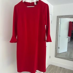 Beautiful Ann Taylor red dress size 6